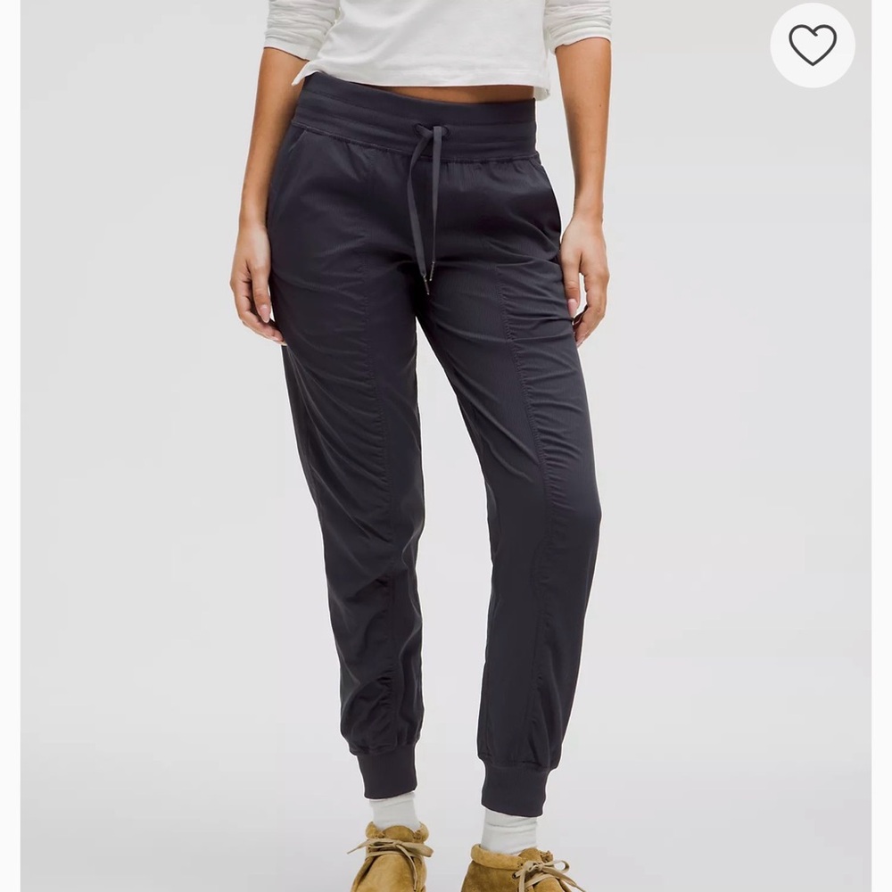EUC Lululemon true navy dance studio jogger